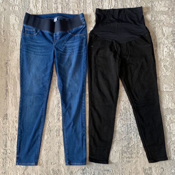 MATERNITY JEAN LEGGING BUNDLE - Picture 2 of 5